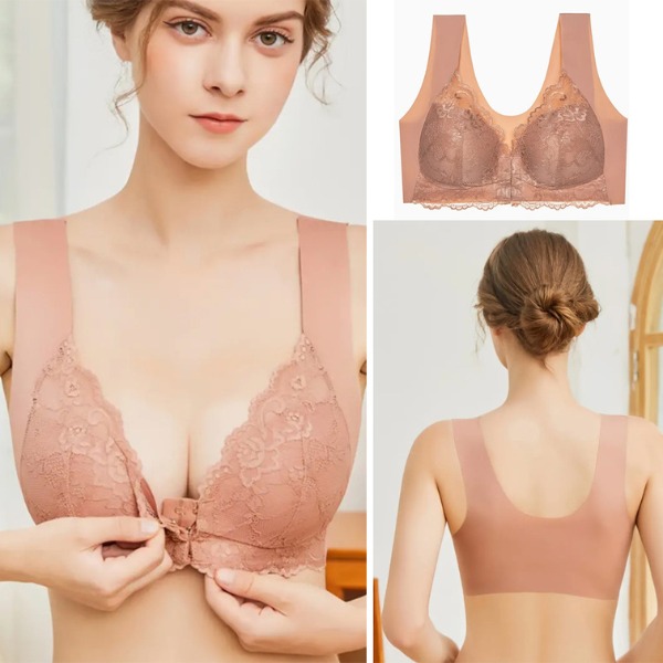 Krajková podprsenka s předním zapínáním | FRONTBRA