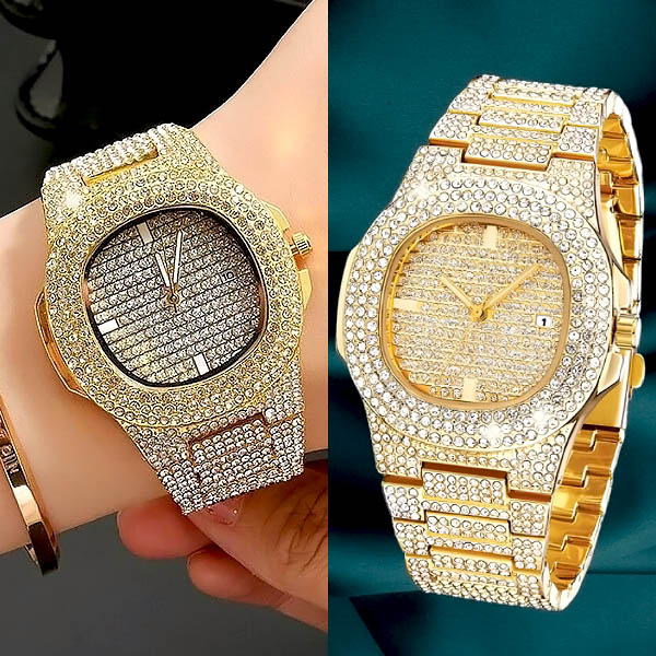 Luxusní hodinky zdobené křišťály | LUXURIA