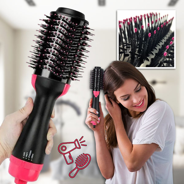 Vysoušeč vlasů, hřeben a kulma v jednom | STYLOOM