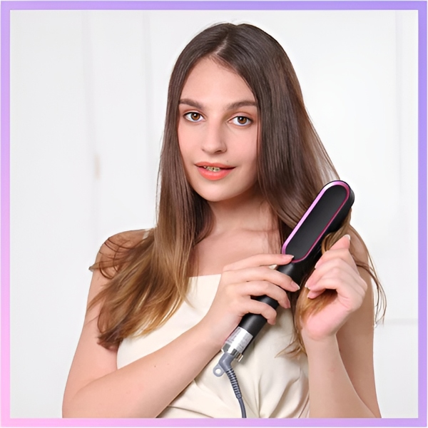 Keramická žehlička a hřeben na vlasy | LISSEYA